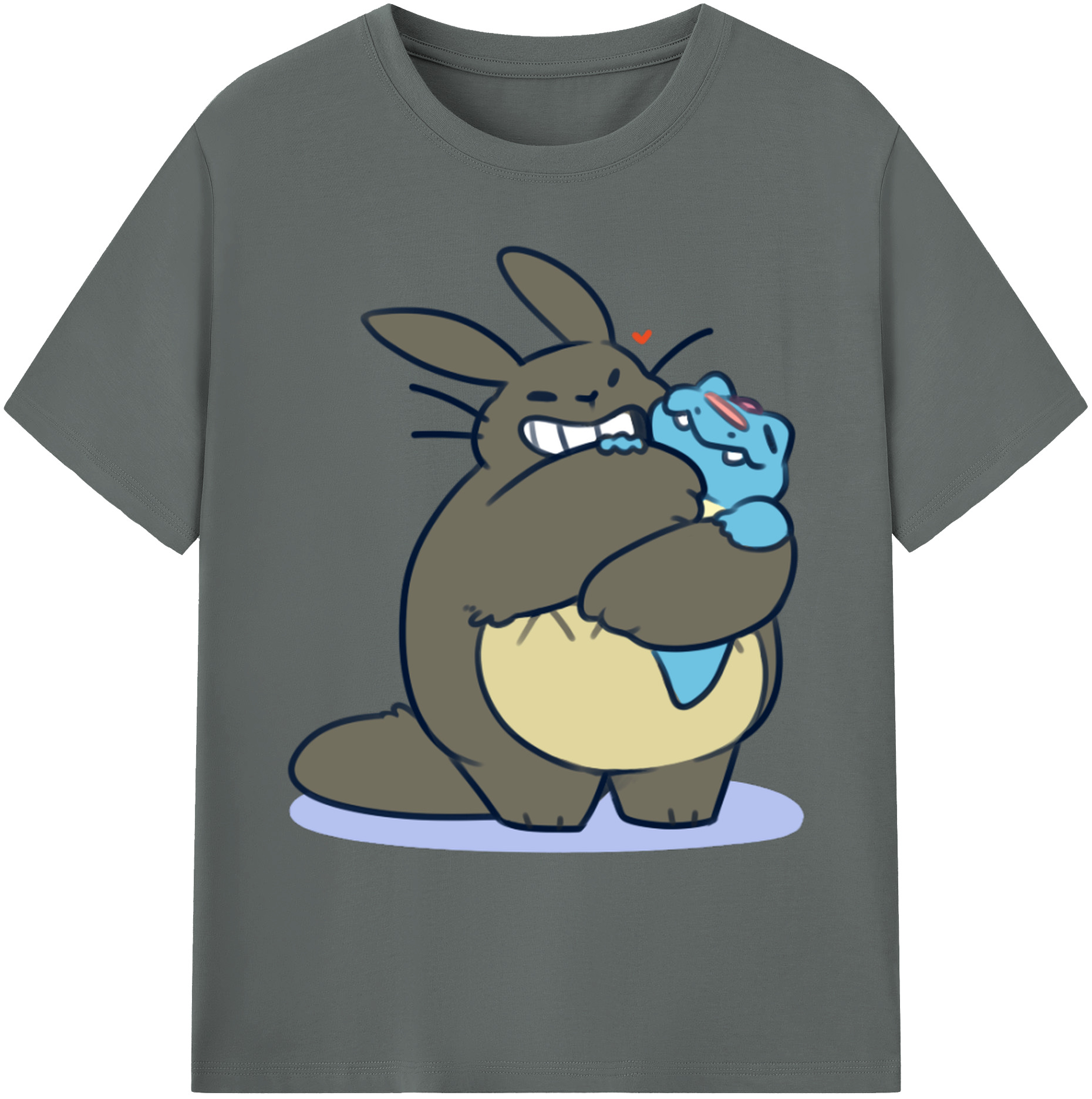 （画像用） となりのトトロ 草壁メイ 草壁サツキ My Neighbor Totoro Satsuki Kusakabe Mei Kusakabe 綿100％ メンズ半袖Tシャツ｜肌触りやわらか＆通気性